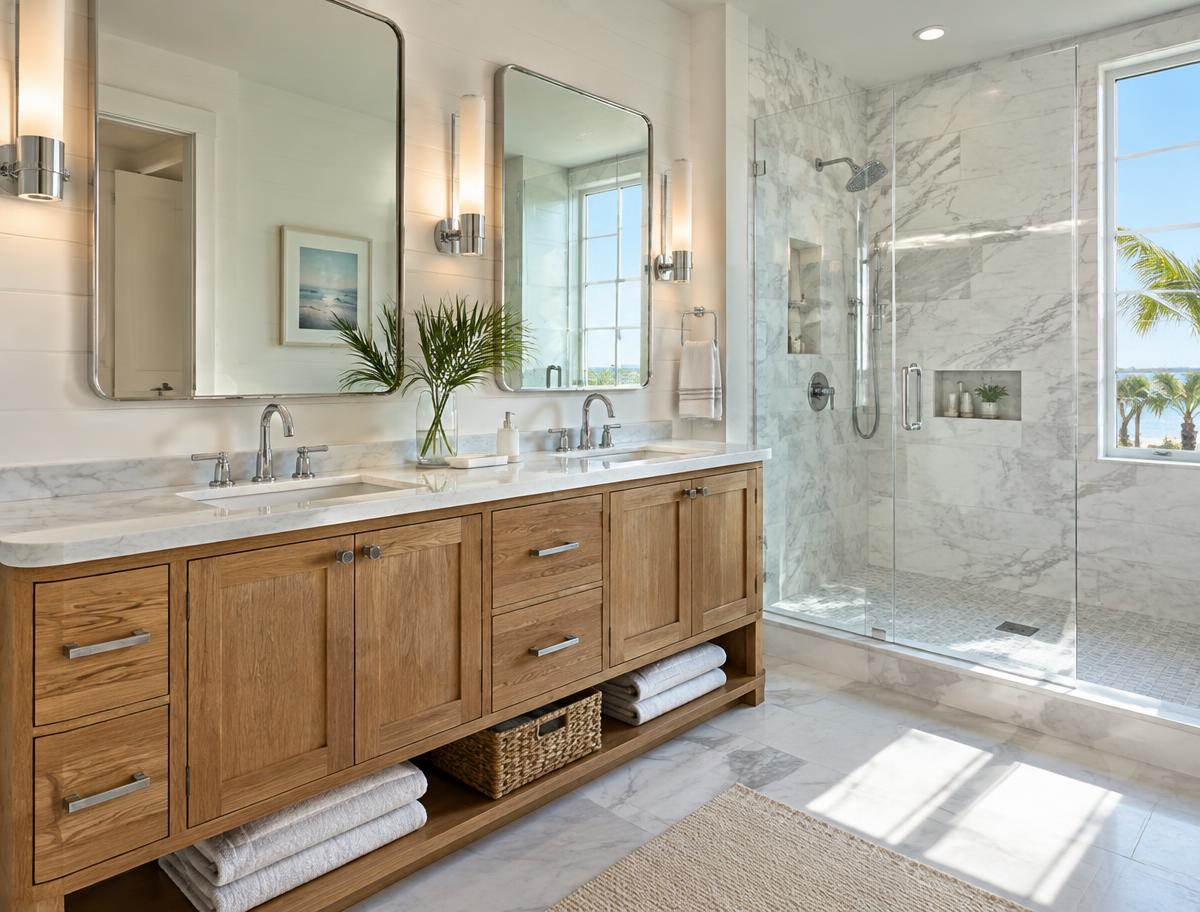 Double vanity retreat