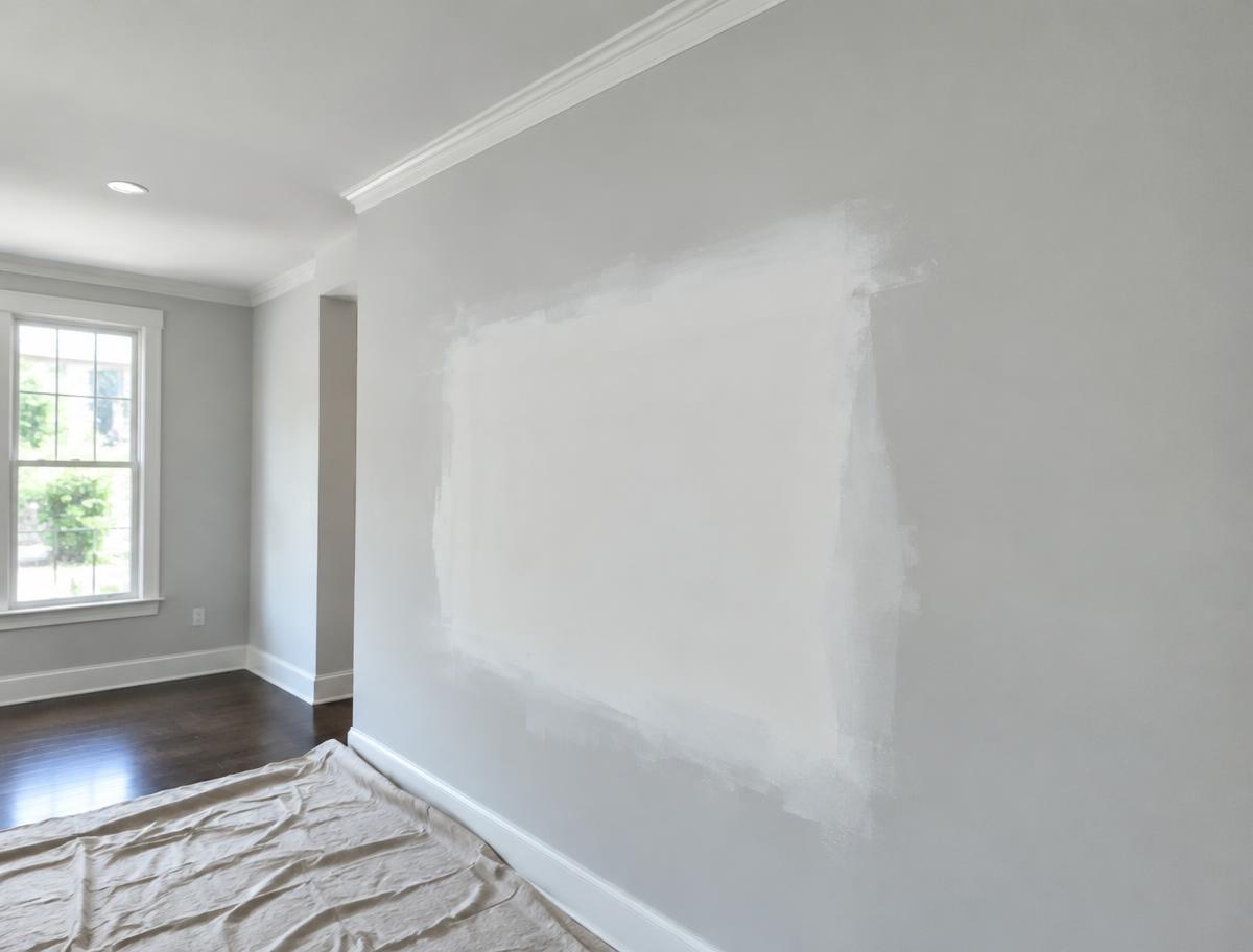 Wall patch preparation